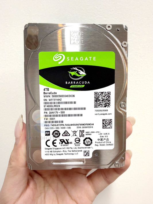 ST4000LM024 Barracuda Seagate 4TB 2.5" 128MB SATA Hard Drive 100% Generic FW NEW